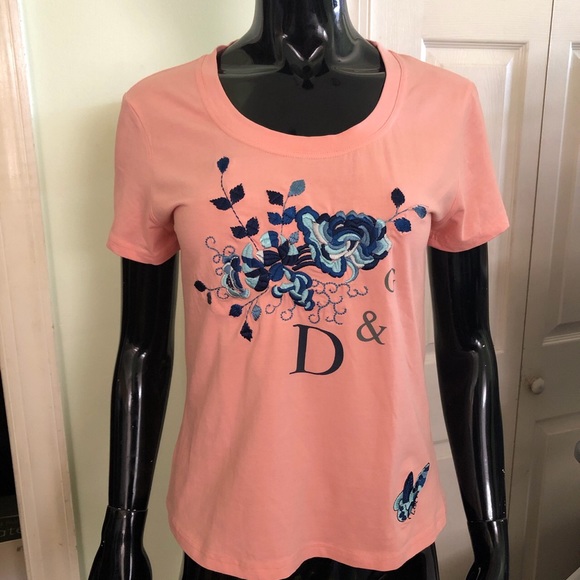 Vintage Dolce & Gabbana Flower Embroidered… - Picture 4 of 5